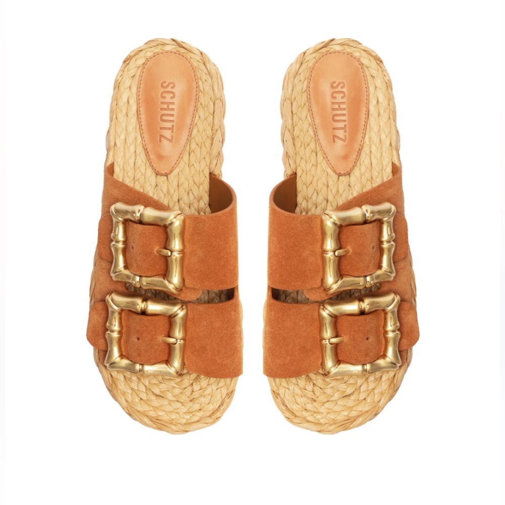 Schutz Enola Rope platform sandals